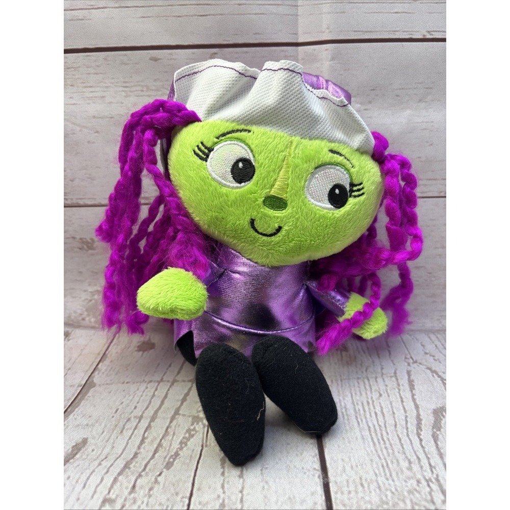 Dan Dee Halloween Plush Character Witch Pink Purple Stuffed Toy 2019 Soft Doll